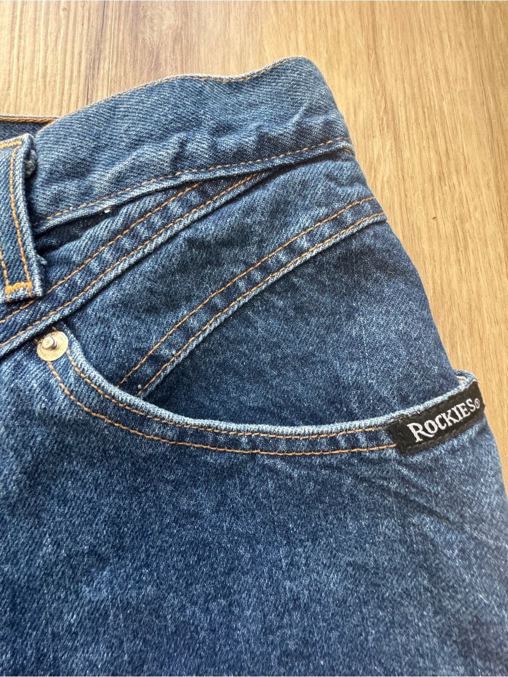 Vintage Rocky Mountain Dark Wash Jeans sz 13 - Picture 3 of 10